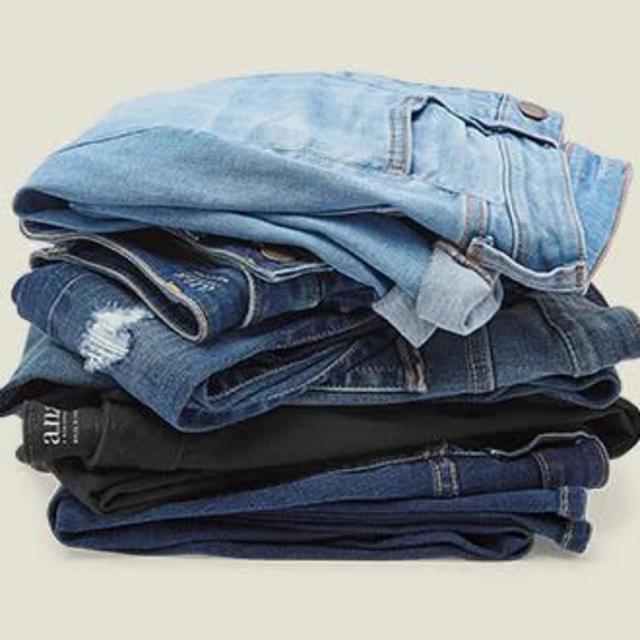 Legging Mid-rise Washed Blue Jeans - Picture 6 of 6